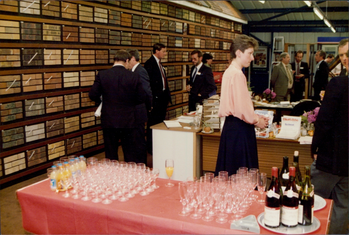 Elliotts Brick Library Opening 1985