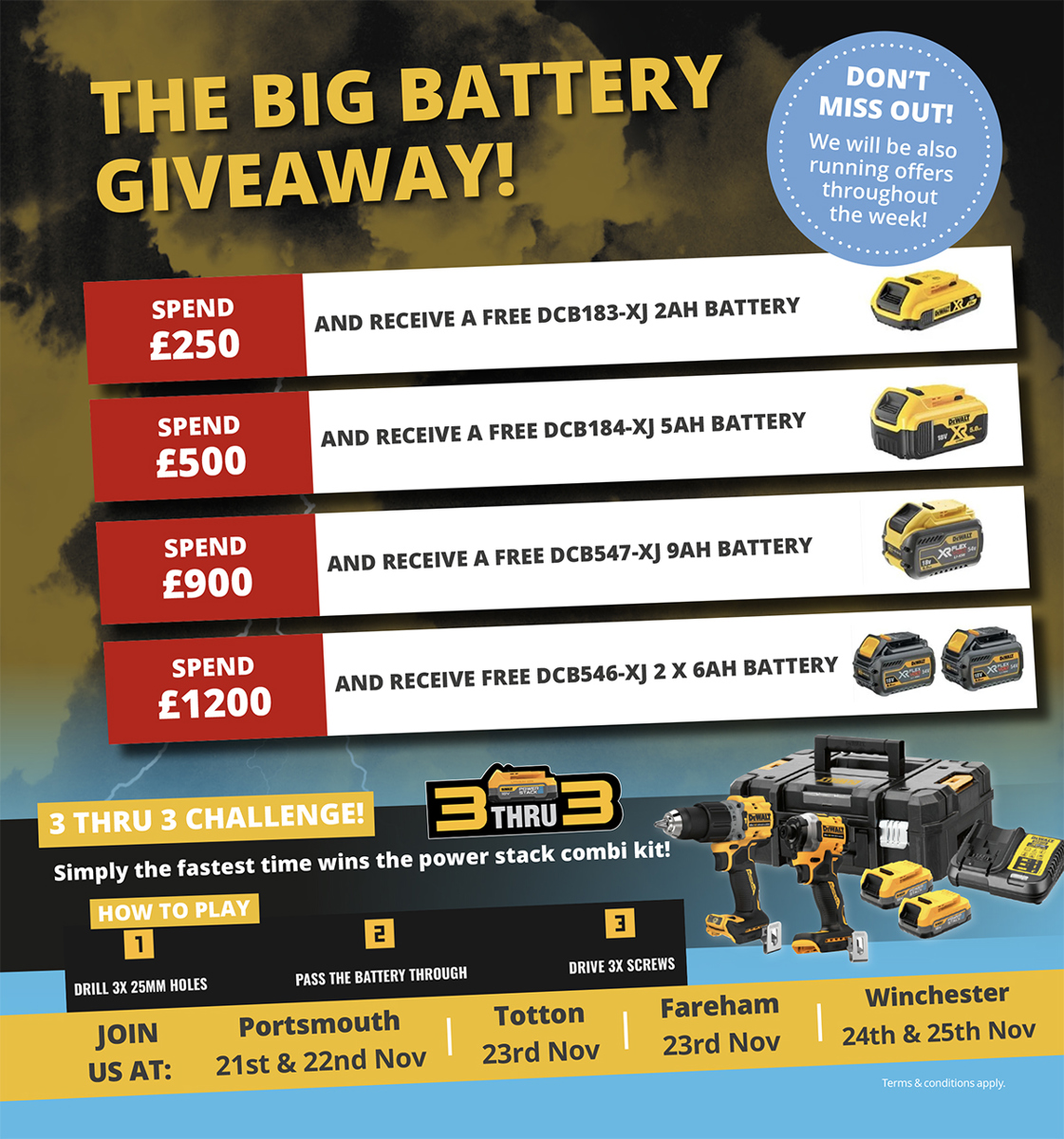 The Big Battery Giveaway