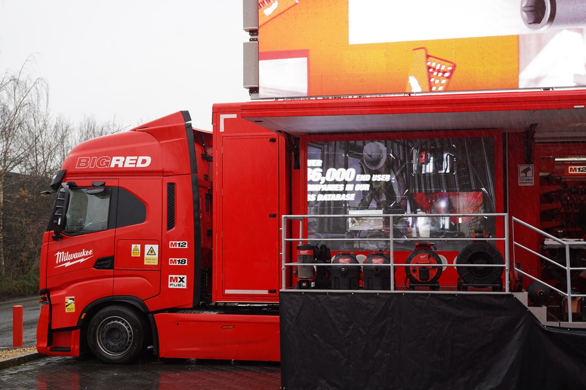 Milwaukee Big Red lorry