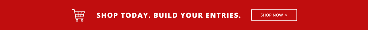 Every £1 spent is an entry - shop now