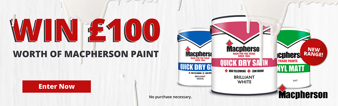 Win £100 of Macpherson paint