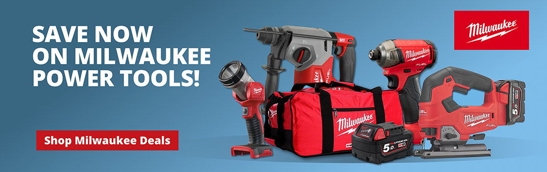 Save on Milwaukee power tools