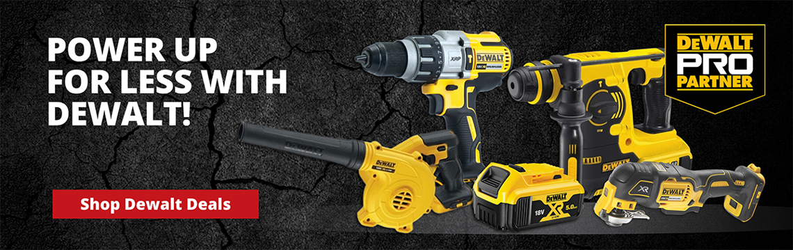 Power up for less with DeWalt - shop DeWalt Deals
