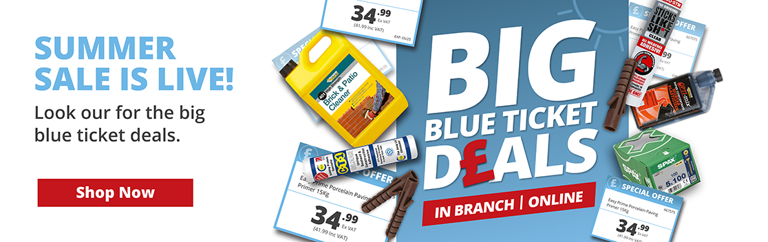 Summer Sale Is Live! Look out for the big blue ticket deals. Shop Now.