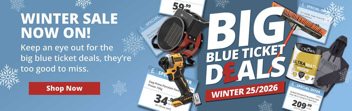 Winter Sale Now on! Keep an Eye Out for the Big Blue Ticket Deals, They're Too Good to Miss. Shop Now.