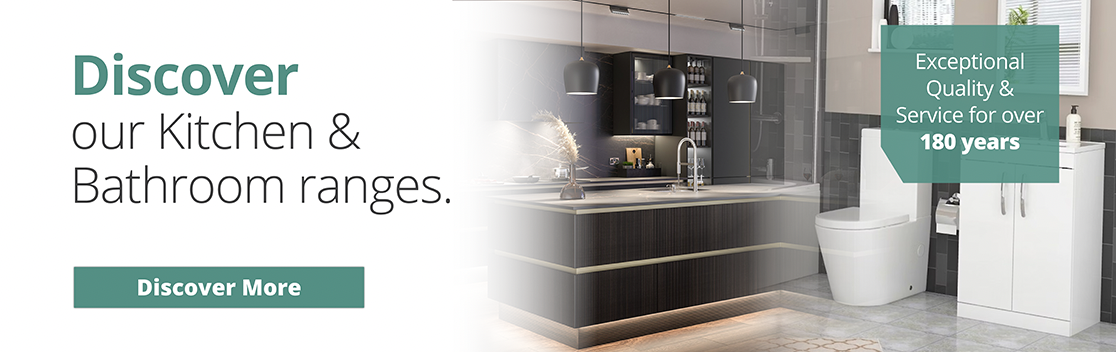 Discover our range of kitchen and bathrooms at Elliotts Living Spaces
