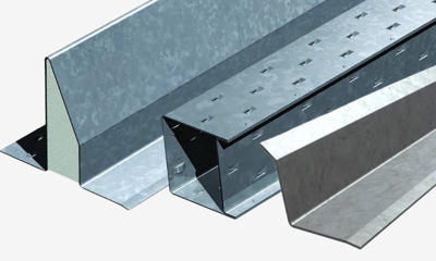 Galvanised steel lintels