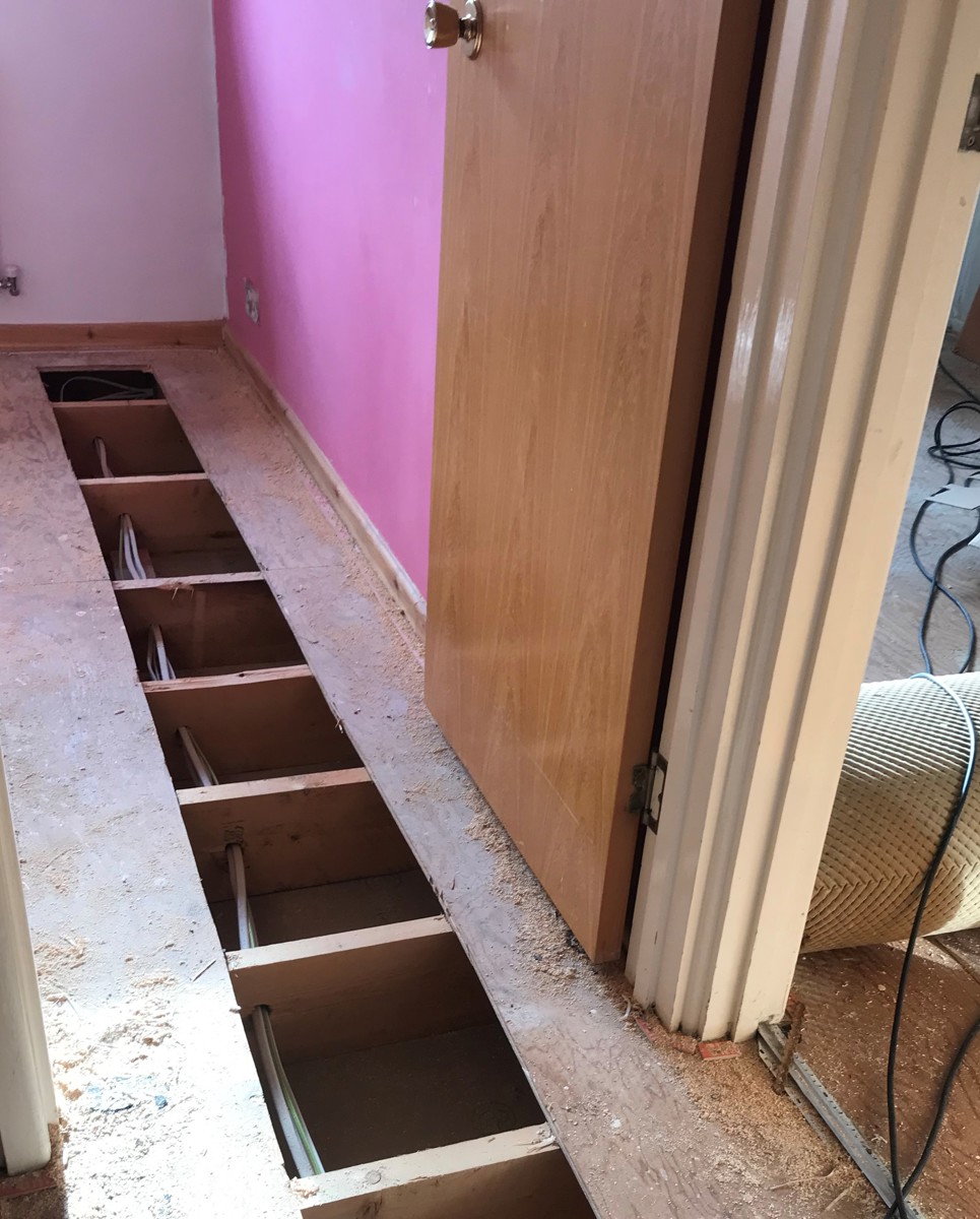 Flooring without insulation