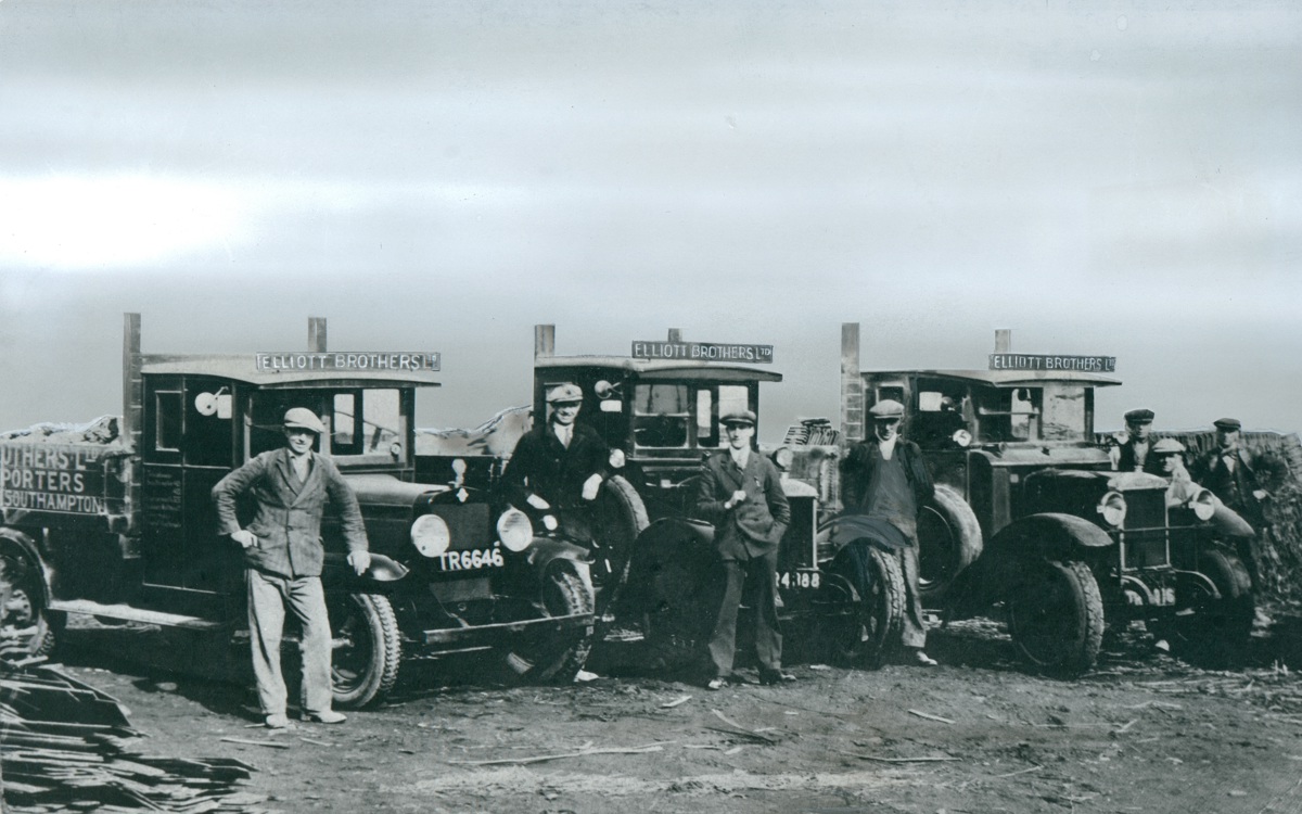 Lorry fleet, 1929