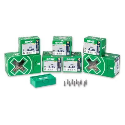 Fixing & Adhesives at Elliotts - Spax screws