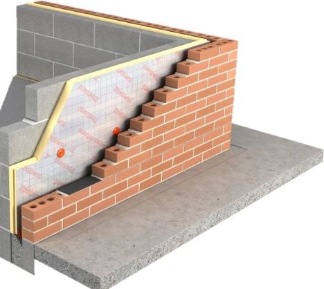 Xtratherm Thin-R cavity wall insulation PIR board